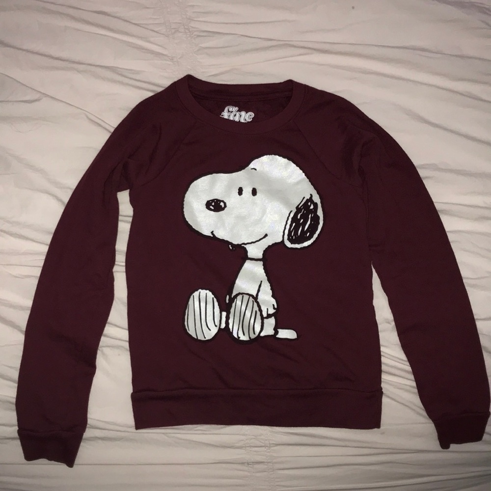 Snoopy long sleeve sweatshirt